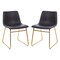 Flash Furniture 2 Pk 18 Inch Dark Gray LeatherSoft Dining Chairs ET-ER18345-18-GY-GG - alternate 8